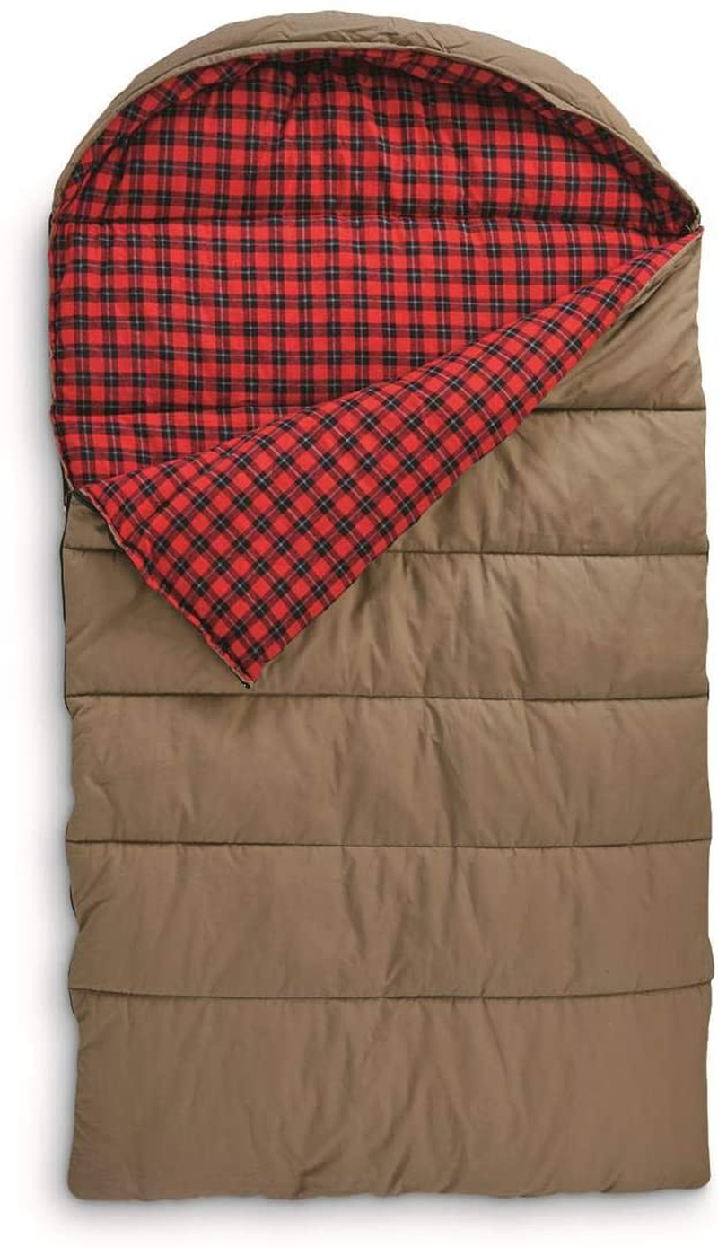 Guide Gear Canvas Hunter Double Sleeping Bag, 0°F Sporting Goods > Outdoor Recreation > Camping & Hiking > Sleeping BagsSporting Goods > Outdoor Recreation > Camping & Hiking > Sleeping Bags Guide Gear   