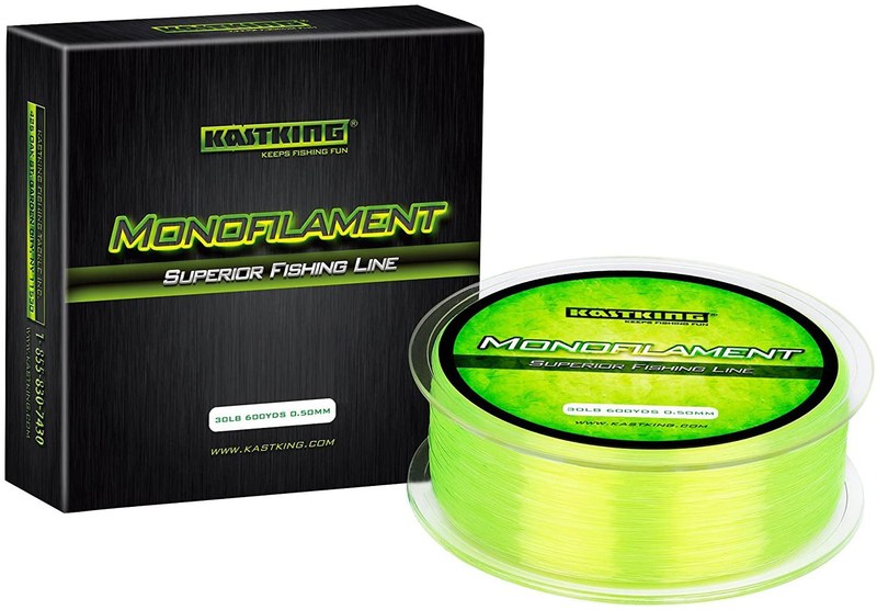 KastKing World's Premium Monofilament Fishing Line - Paralleled Roll Track - Strong and Abrasion Resistant Mono Line - Superior Nylon Material Fishing Line - 2015 ICAST Award Winning Manufacturer Sporting Goods > Outdoor Recreation > Fishing > Fishing Lines & Leaders KastKing Sunrise Yellow 300Yds/8LB 
