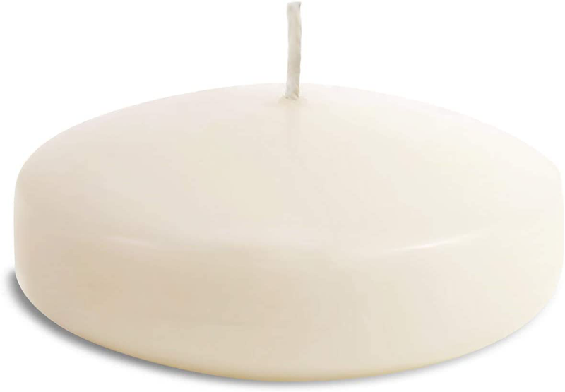 Exquizite Floating Candles for Centerpieces – Pack of 30 Ivory Unscented Long Burning (8 hrs) Discs - 3 in. Diameter – for Weddings, Events, Dinners, Christmas, Holiday, Home and Special Occasions Home & Garden > Decor > Home Fragrances > Candles exquizite Default Title  