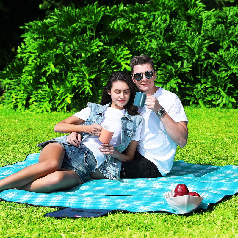 HOdo Picnic Blanket Extra Large Outdoor Camping Oversized Sandproof Mat Home & Garden > Lawn & Garden > Outdoor Living > Outdoor Blankets > Picnic Blankets HOdo   