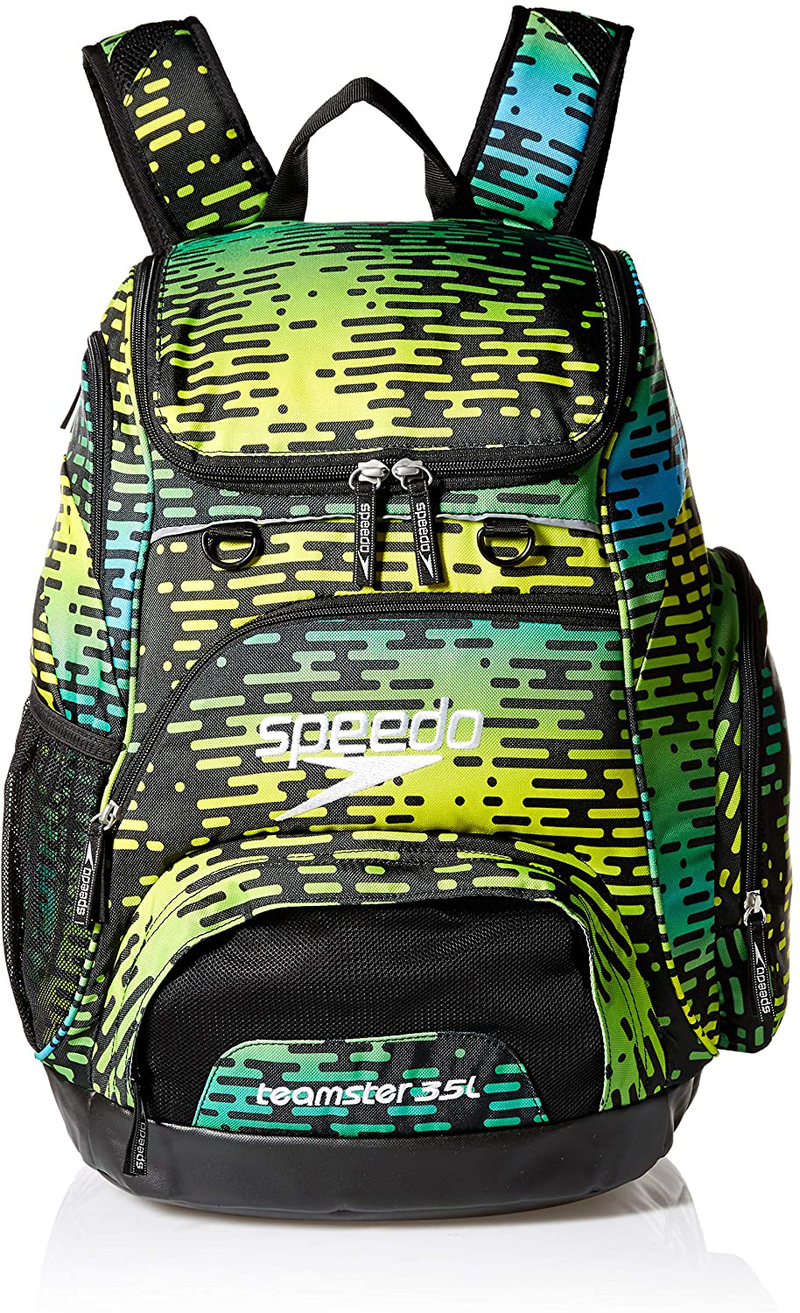 Speedo Large Teamster Backpack 35-Liter, Bright Marigold/Black, One Size Sporting Goods > Outdoor Recreation > Boating & Water Sports > Swimming Speedo Blue One Size 
