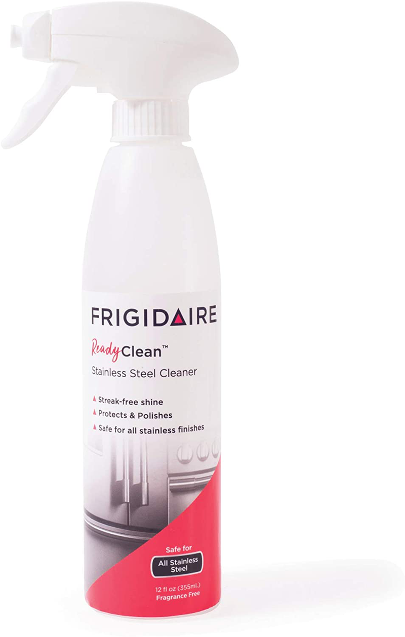 Frigidaire 5304508691 Ready Clean Stainless Steel Cleaner, 12 Ounces Home & Garden > Household Supplies > Household Cleaning Supplies FRIGIDAIRE Stainless Steel 1 Pack 