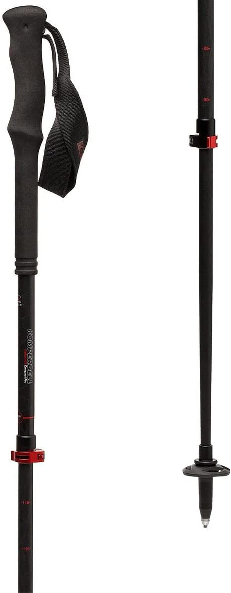 Komperdell Carbon C3 Pro Compact Trekking Pole Sporting Goods > Outdoor Recreation > Camping & Hiking > Hiking Poles Komperdell   