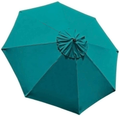 EliteShade 9ft Patio Umbrella Market Table Outdoor Deck Umbrella Replacement Canopy Cover (Canopy Only)(Beige) Home & Garden > Lawn & Garden > Outdoor Living > Outdoor Umbrella & Sunshade Accessories EliteShade Teal  