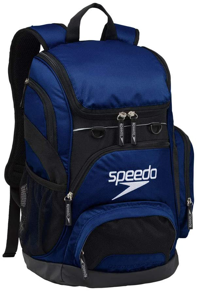 Speedo Large Teamster Backpack 35-Liter, Bright Marigold/Black, One Size Sporting Goods > Outdoor Recreation > Boating & Water Sports > Swimming Speedo Navy One Size 