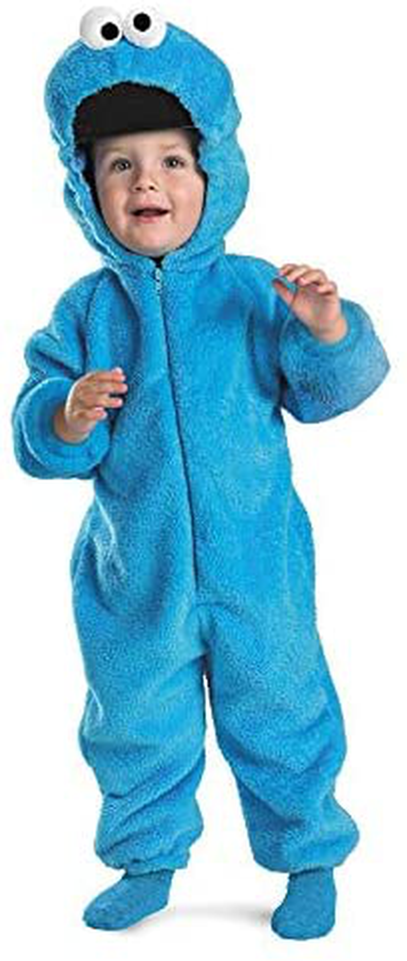 Disguise Cookie Monster Deluxe Two-Sided Plush Jumpsuit Costume - Small (2T) Apparel & Accessories > Costumes & Accessories > Costumes Disguise   