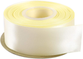 ITIsparkle 11/2" Inch Double Faced Satin Ribbon 25 Yards-Roll Set for Gift Wrapping Party Favor Hair Braids Hair Bow Baby Shower Decoration Floral Arrangement Craft Supplies, Vanilla Ribbon Arts & Entertainment > Hobbies & Creative Arts > Arts & Crafts > Art & Crafting Materials > Embellishments & Trims > Ribbons & Trim ITIsparkle Ivory  