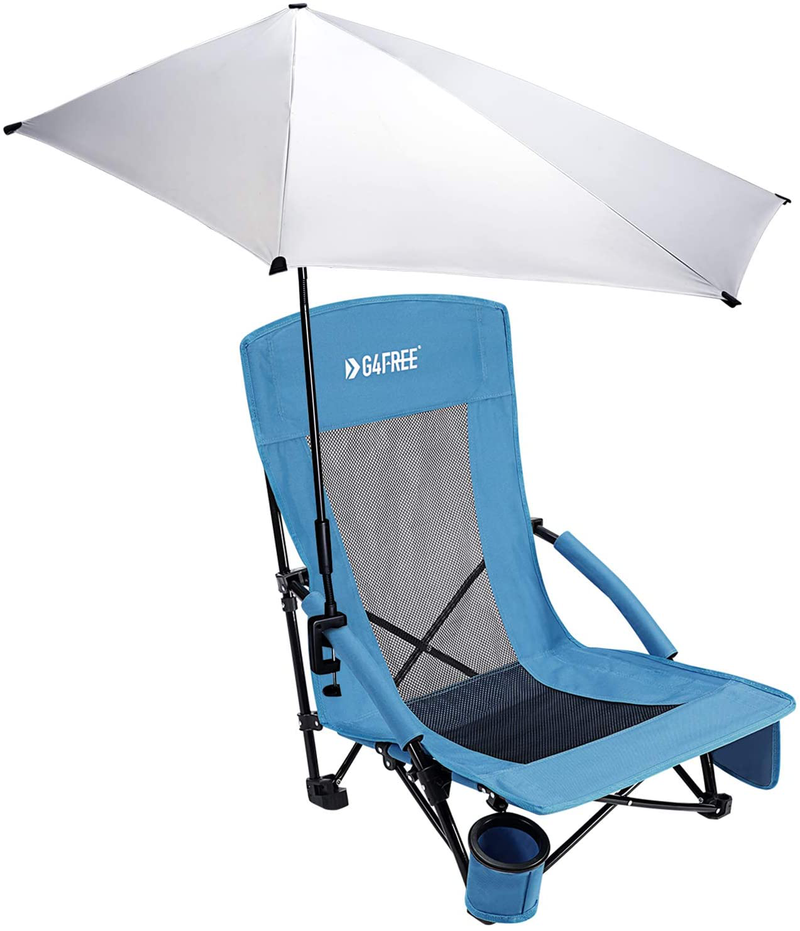 G4Free UPF 50+ Adjustable Beach Umbrella XL with Universal Clamp for Chair, Golf Cart, Stroller, Bleacher, Patio Home & Garden > Lawn & Garden > Outdoor Living > Outdoor Umbrella & Sunshade Accessories G4Free   