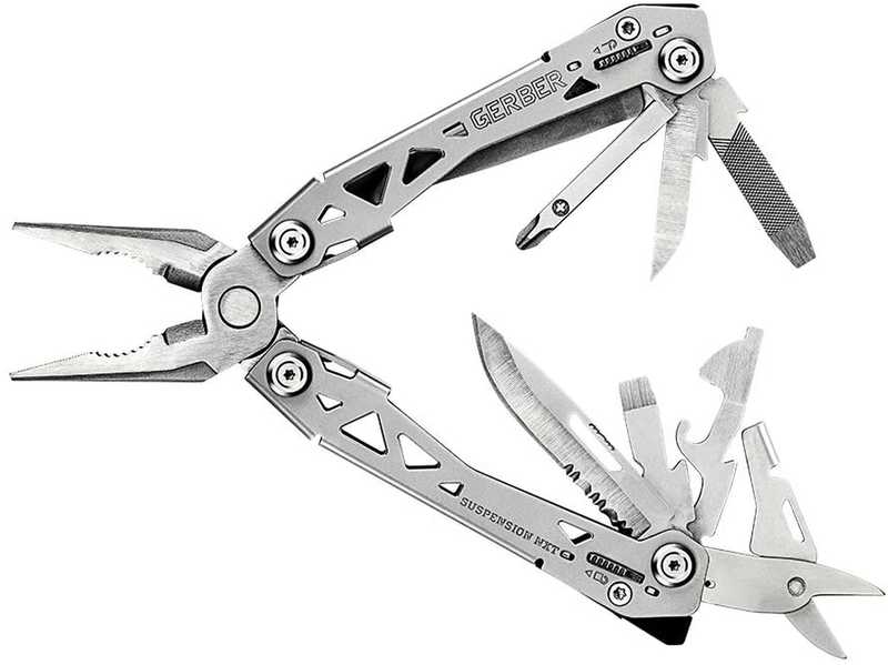 Gerber Gear 30-001364N Suspension-Nxt Needle Nose Pliers Multitool with Pocket Clip, Steel Sporting Goods > Outdoor Recreation > Camping & Hiking > Camping Tools Gerber Gear   