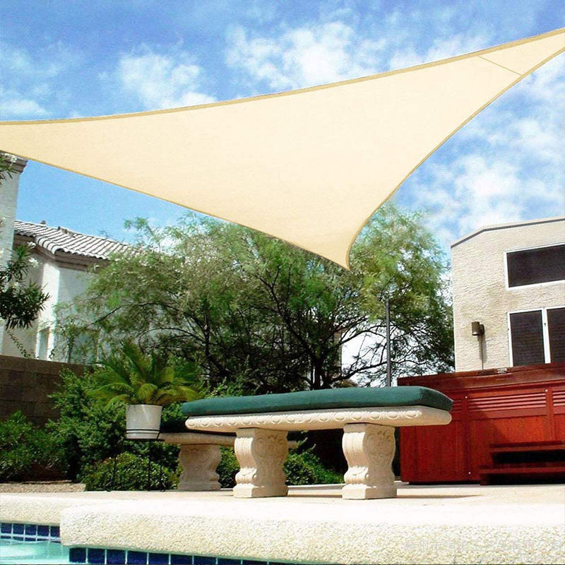 Shade&Beyond 15'x15'x21' Sun Shade Sail Triangle Sail Shade Canopy for Patio Lawn Garden Home & Garden > Lawn & Garden > Outdoor Living > Outdoor Umbrella & Sunshade Accessories Shade&Beyond Beige 16'x16'x16' 