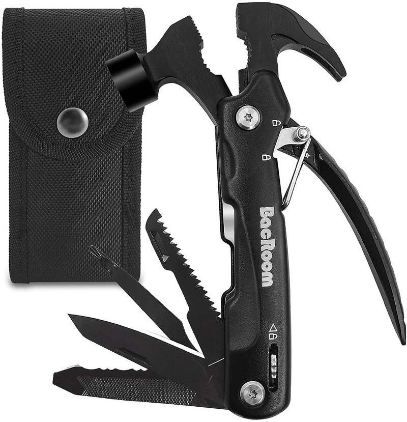 Gifts for Men Dad Boyfriend Husband, 12 in 1 Multitool Camping Gear Accessories, Survival Gear and Equipment Multi Tools, Birthday Christmas Gifts for Men Dad Sporting Goods > Outdoor Recreation > Camping & Hiking > Camping Tools BACROOM   