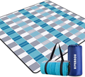 Hivernou Outdoor Picnic Blanket, Waterproof Extra Large Picnic Mat with 3 Layers Material, Portable Outdoor Blanket with Waterproof Backing for Camping Beach Park Family Concerts Firework