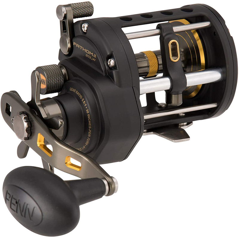 Penn Fathom II Level Wind Conventional Fishing Reel Sporting Goods > Outdoor Recreation > Fishing > Fishing Reels PENN Fishing Lw 30 