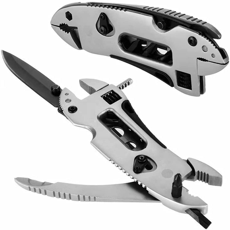 Multifunctional Folding Pliers, Multifunctional Tools, Multipurpose Wrenches, Camping Equipment, Survival Tools, Multifunctional Integrated Tool Pliers Sporting Goods > Outdoor Recreation > Camping & Hiking > Camping Tools YOMOTREE   