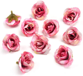 Fake flower heads in bulk wholesale for Crafts Peony Flower Head Silk Artificial Flowers Wedding Decoration DIY Decorative Wreath Fake Flowers Party Birthday Home Decor 30 Pieces 3.5cm (Colorful) Home & Garden > Plants > Flowers Fake flower heads in bulk wholesale Pink one size 