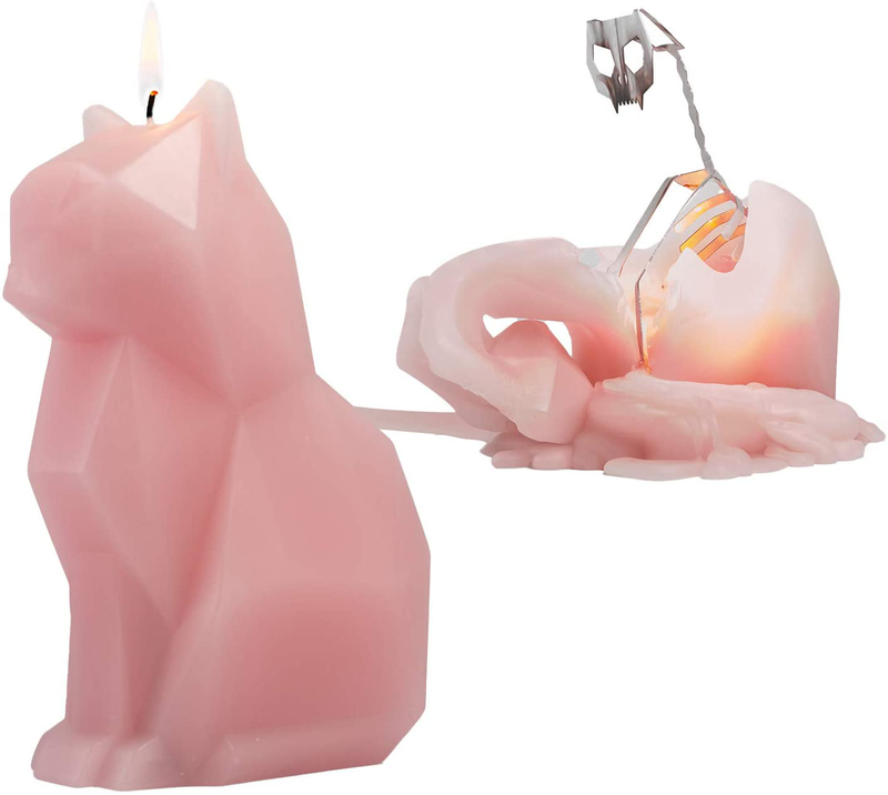 PyroPet Candles Hoppa Candle, White Home & Garden > Decor > Home Fragrance Accessories > Candle Holders PyroPet Pink Kisa 