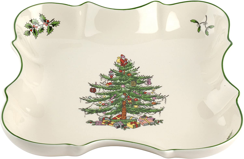 Spode Christmas Tree Sculpted Platter, 19-Inch Home & Garden > Decor > Seasonal & Holiday Decorations& Garden > Decor > Seasonal & Holiday Decorations Spode Christmas Tree Devonia Tray  