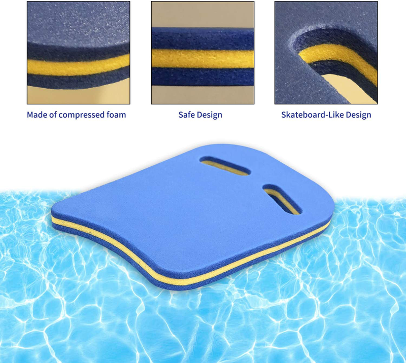 Redipo Kids Swim Kickboard, Swimming Training aid, Swimming Board with Handles, Safe EVA Foam Exercise Equipment for Kids and Adults to Learn Swim in The Pool and Shoal Water Sporting Goods > Outdoor Recreation > Boating & Water Sports > Swimming Redipo   