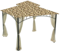 Garden Winds Replacement Canopy for Summer Veranda Gazebo Models L-GZ093PST, G-GZ093PST, (Will NOT FIT Any Other Frame) Home & Garden > Lawn & Garden > Outdoor Living > Outdoor Structures > Canopies & Gazebos Garden Winds Camo Sand  