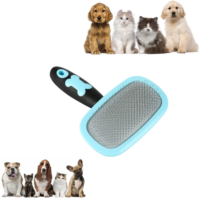 Glendan Dog Brush & Cat Brush- Slicker Pet Grooming Brush- Shedding Grooming Tools Animals & Pet Supplies > Pet Supplies > Dog Supplies Glendan   