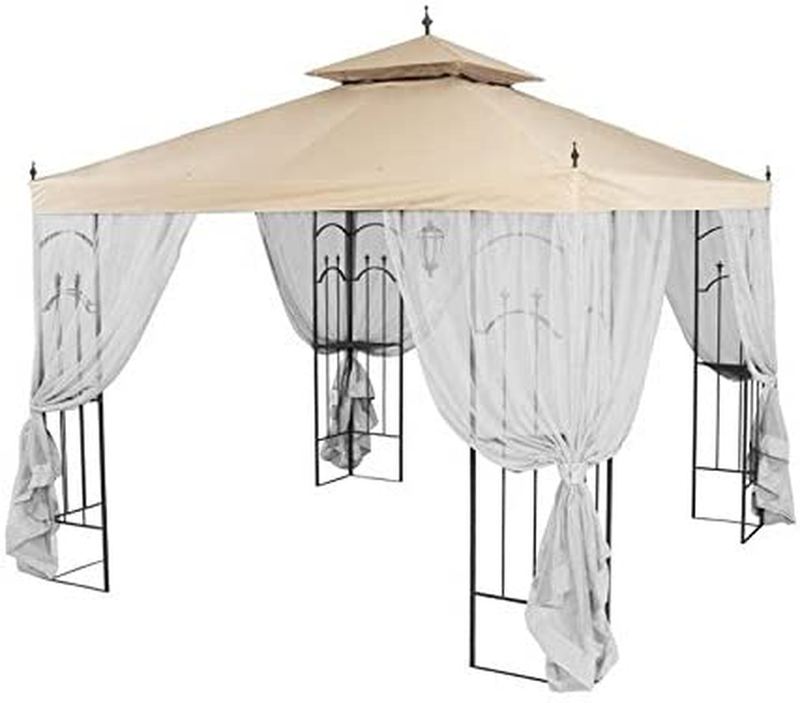 Garden Winds Replacement Canopy for Home Depot's Arrow Gazebo - LCM449B