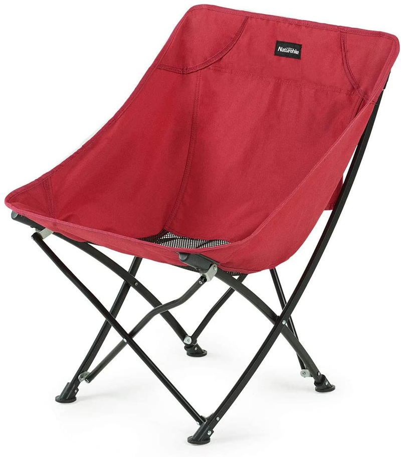 Naturehike Ultralight Folding Camping Chair, Portable Compact for Outdoor Camp, Travel, Beach, Picnic, Festival, Hiking, Lightweight Backpacking Sporting Goods > Outdoor Recreation > Camping & Hiking > Camp Furniture Naturehike Red  