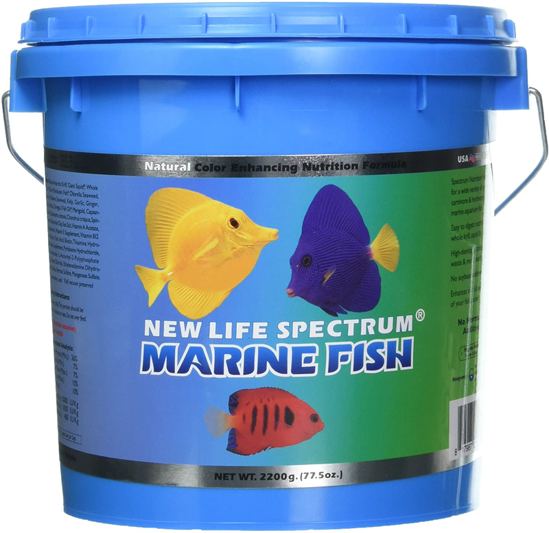 New Life Spectrum Naturox Series Marine Formula Supplement, 300g Animals & Pet Supplies > Pet Supplies > Fish Supplies > Fish Food New Life Spectrum 2200g  