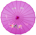 THY COLLECTIBLES 22" Kid's Size Japanese Chinese Umbrella Parasol for Wedding Parties, Photography, Costumes, Cosplay, Decoration and Other Events (Green) Home & Garden > Lawn & Garden > Outdoor Living > Outdoor Umbrella & Sunshade Accessories THY COLLECTIBLES Purple  