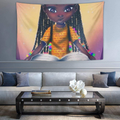 NiYoung Hippie Hippy Large Wall Hanging Throw Tapestries, Bohemian Mandala Wall Tapestry for Living Room Bedroom Dorm Room Collage Dorm Apartment Bedding, Lesbian Moon Goddess Pride Gay LGBT Girl Art Home & Garden > Decor > Artwork > Decorative Tapestries NiYoung African American Black Woman Girl Book Art 40 x 60 inches 