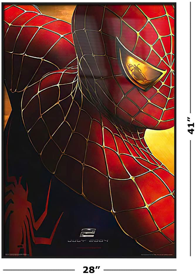 POSTER STOP ONLINE Spider-Man 2 - Framed Movie Poster/Print (Teaser) (Size 27" X 40") Home & Garden > Decor > Artwork > Posters, Prints, & Visual Artwork POSTER STOP ONLINE   