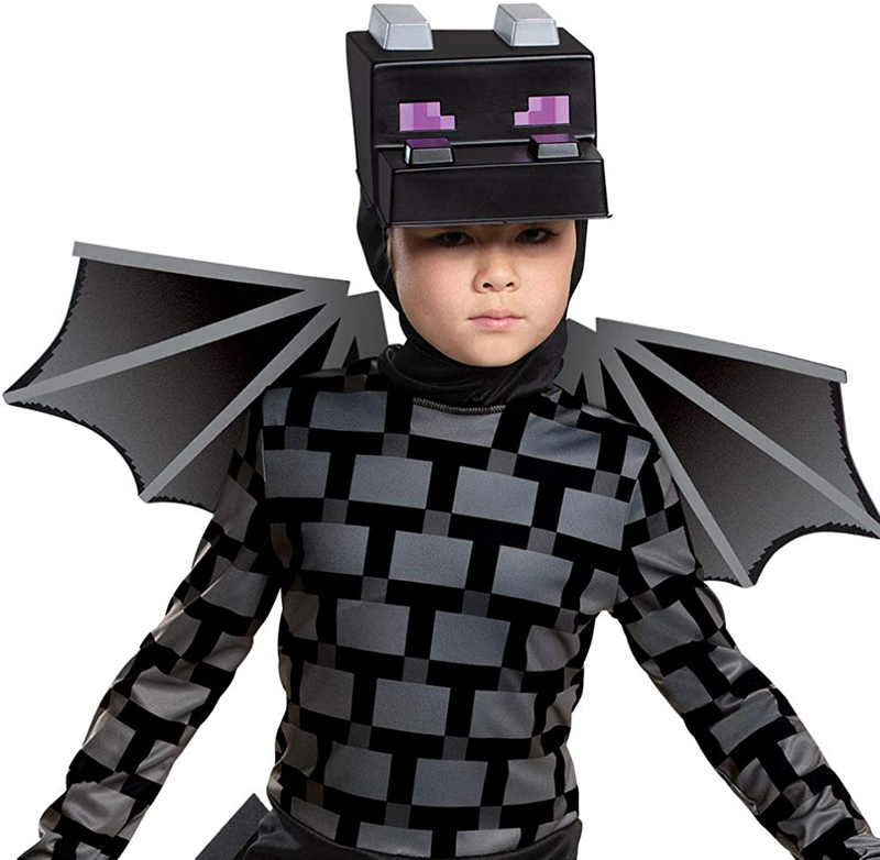 Kids Minecraft Classic Ender Dragon Costume Apparel & Accessories > Costumes & Accessories > Costumes Disguise   