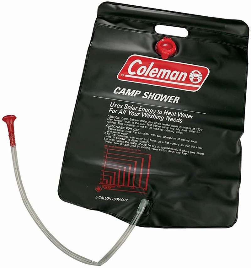 Coleman 5-Gallon Solar Shower Sporting Goods > Outdoor Recreation > Camping & Hiking > Portable Toilets & ShowersSporting Goods > Outdoor Recreation > Camping & Hiking > Portable Toilets & Showers Coleman   