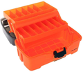Plano One, Two, and Three Tray Tackle Box Sporting Goods > Outdoor Recreation > Fishing > Fishing Tackle Plano Orange/Black Two-Tray 