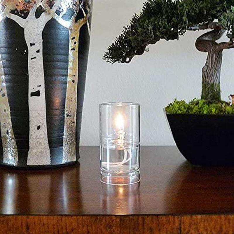 Firefly Ethereal Clear Borosilicate Glass Oil Lamp for Fine Dining & Restaurants Home & Garden > Lighting Accessories > Oil Lamp Fuel Firefly   