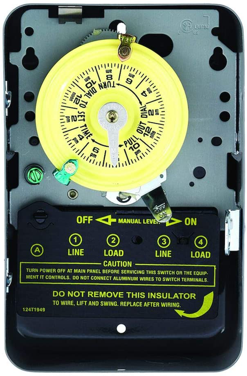 Intermatic TMHDT101 T101 24 Hour Dial Timer Home & Garden > Lighting Accessories > Lighting Timers Intermatic 240/277v  