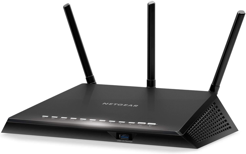 NETGEAR Nighthawk Smart Wi-Fi Router, R6700 - AC1750 Wireless Speed Up to 1750 Mbps | Up to 1500 Sq Ft Coverage & 25 Devices | 4 x 1G Ethernet and 1 x 3.0 USB Ports | Armor Security Electronics > Networking > Modems NETGEAR AC WiFi  