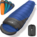 Forceatt Sleeping Bag, 50-77℉ Lightweight & Portable Sleeping Bags for Adults, Backpacking Mummy Sleeping Bag Suitable Camping, Hiking, Indoor and Outdoor Use, for 3 Seasons of Warm and Cool Weather. Sporting Goods > Outdoor Recreation > Camping & Hiking > Sleeping BagsSporting Goods > Outdoor Recreation > Camping & Hiking > Sleeping Bags Forceatt Main Sea Blue  