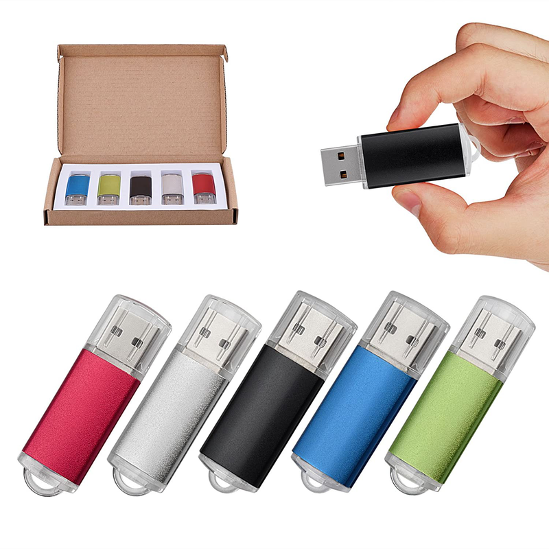 TOPESEL 5 Pack 2GB USB 2.0 Flash Drive Memory Stick Thumb Drives (5 Mixed Colors: Black Blue Green Red Silver) Electronics > Electronics Accessories > Computer Components > Storage Devices > USB Flash Drives ‎TOPESEL Multicolored 1GB 