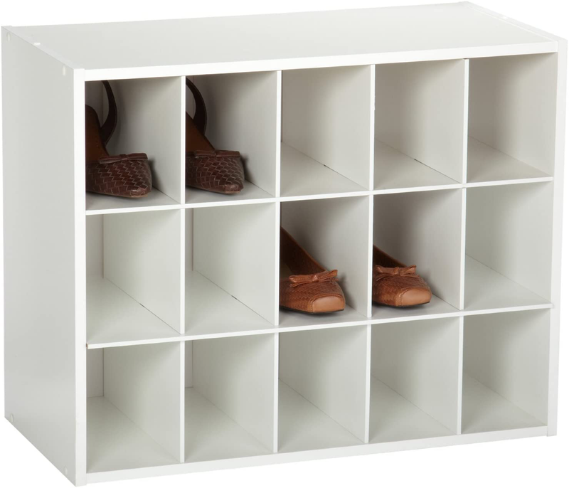 Closetmaid 8983 Stackable 15-Unit Organizer, White Furniture > Cabinets & Storage > Armoires & Wardrobes ClosetMaid   
