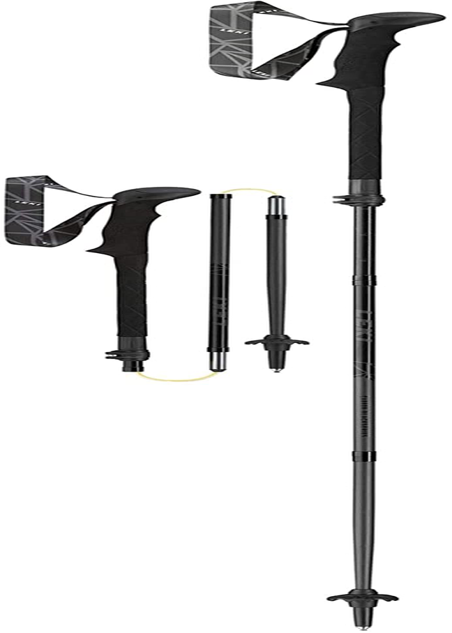 LEKI Micro Vario Carbon Black Series Pole Pair