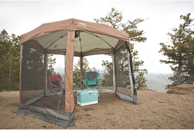 Coleman Screened Canopy Tent with Instant Setup | Back Home Screenhouse Sets up in 60 Seconds Sporting Goods > Outdoor Recreation > Camping & Hiking > Tent Accessories Coleman   