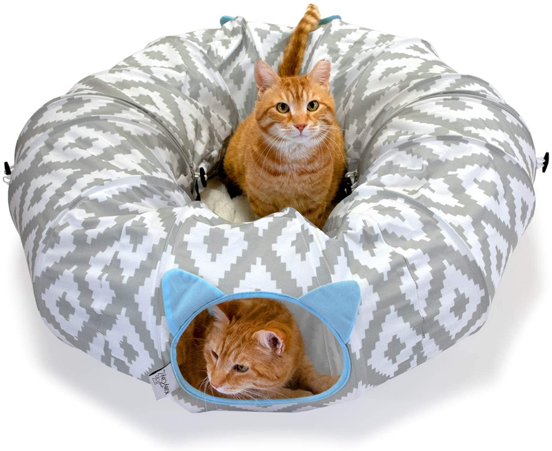 Kitty City Large Cat Tunnel Bed, Cat Bed, Pop up Bed, Cat Toys Animals & Pet Supplies > Pet Supplies > Cat Supplies > Cat Beds Kitty City Tunnel Bed  