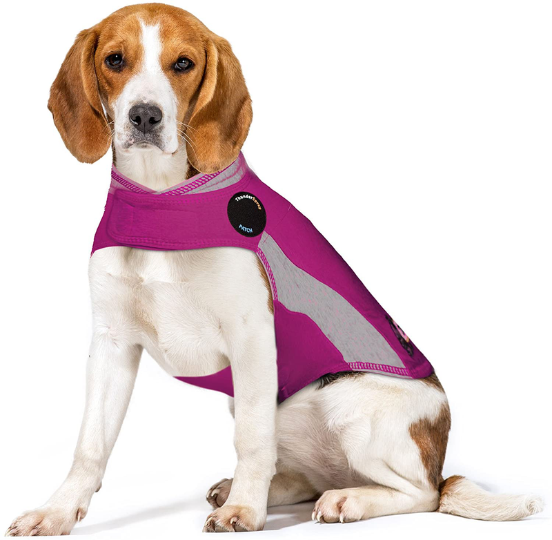 Thundershirt Thundershirt Dog Anxiety Jacket Animals & Pet Supplies > Pet Supplies > Dog Supplies > Dog Apparel Thundershirt Pink Medium (26-40 lbs) 