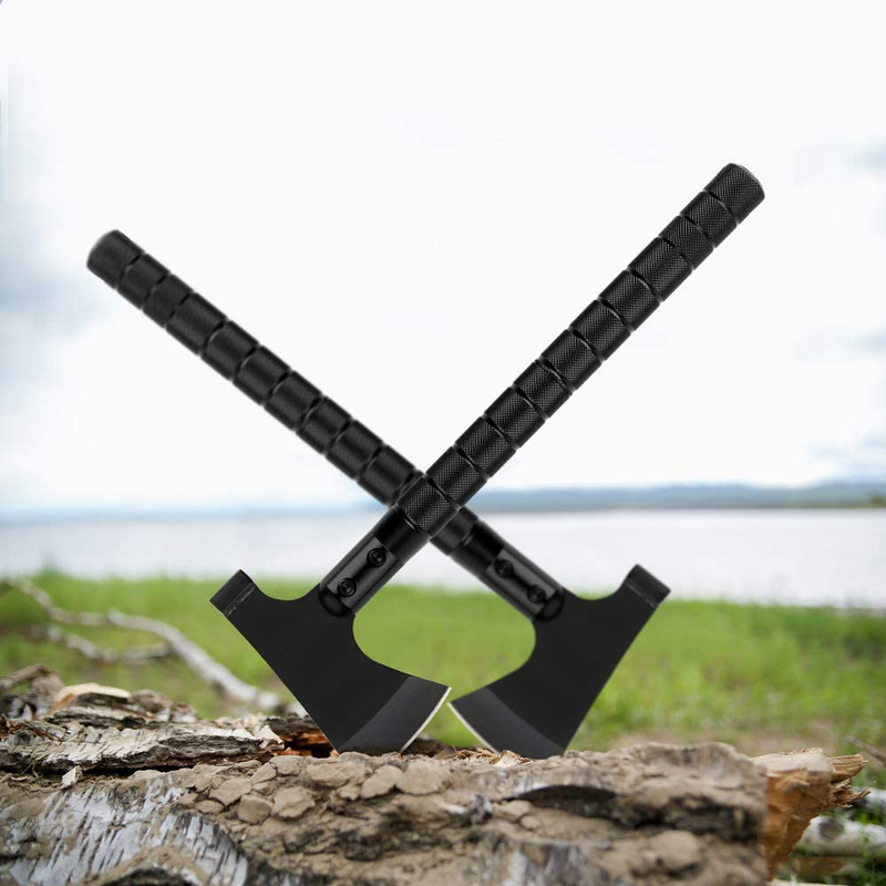 LIANTRAL Survival Axe Folding Portable Camping Axe Multi-Tool Hatchet Survival Kit Tactical Tomahawk for Outdoor Hiking Hunting Sporting Goods > Outdoor Recreation > Camping & Hiking > Camping Tools LIANTRAL   