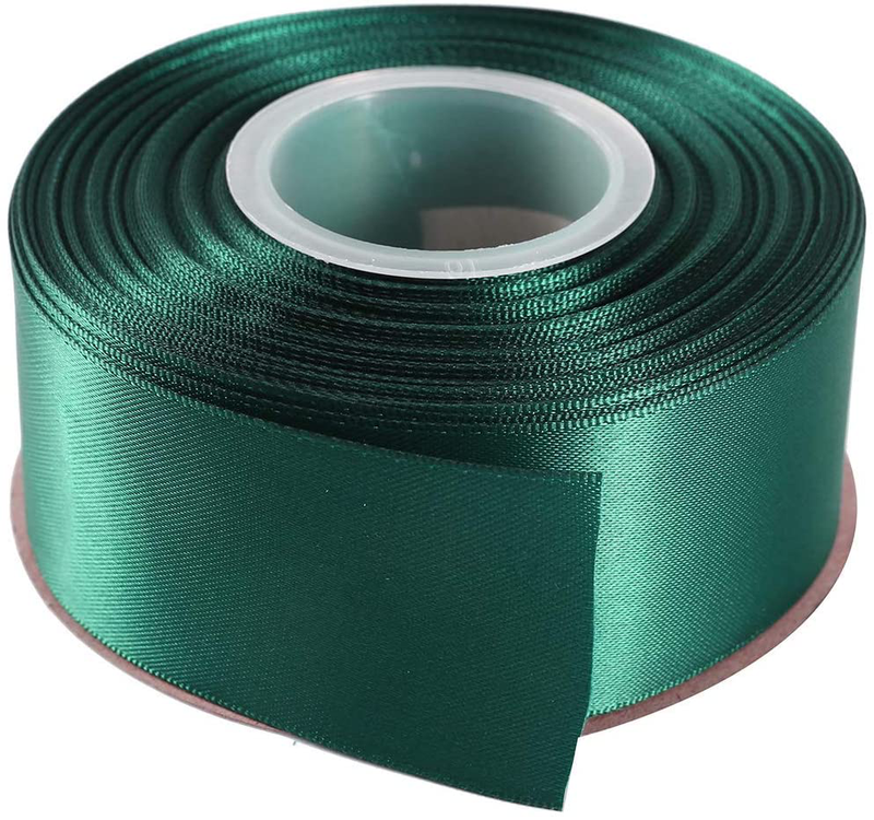 ITIsparkle 11/2" Inch Double Faced Satin Ribbon 25 Yards-Roll Set for Gift Wrapping Party Favor Hair Braids Hair Bow Baby Shower Decoration Floral Arrangement Craft Supplies, Vanilla Ribbon Arts & Entertainment > Hobbies & Creative Arts > Arts & Crafts > Art & Crafting Materials > Embellishments & Trims > Ribbons & Trim ITIsparkle Teal  