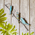 Eangee Home Design Birds On A Wire Sea Blue 29 Inches Length x 1 Inch Width x 6 Inches Height (m7005 sb) Home & Garden > Decor > Artwork > Sculptures & Statues Eangee Home Design Sea Blue  