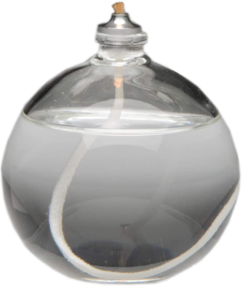 Firefly Refillable Liquid Bliss Petite Round Glass Oil Candle - Sturdy Borosillicate Glass - Eco Friendly Home & Garden > Lighting Accessories > Oil Lamp Fuel Firefly Small  