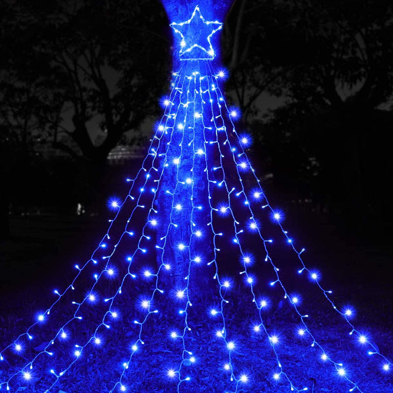 MAOYUE Outdoor Christmas Decorations Waterproof 335 LED Star Lights 8 Lighting Modes Outside Tree Decoration Lights for Yard, Christmas, New Year, Wedding, Party Home & Garden > Decor > Seasonal & Holiday Decorations& Garden > Decor > Seasonal & Holiday Decorations MAOYUE   