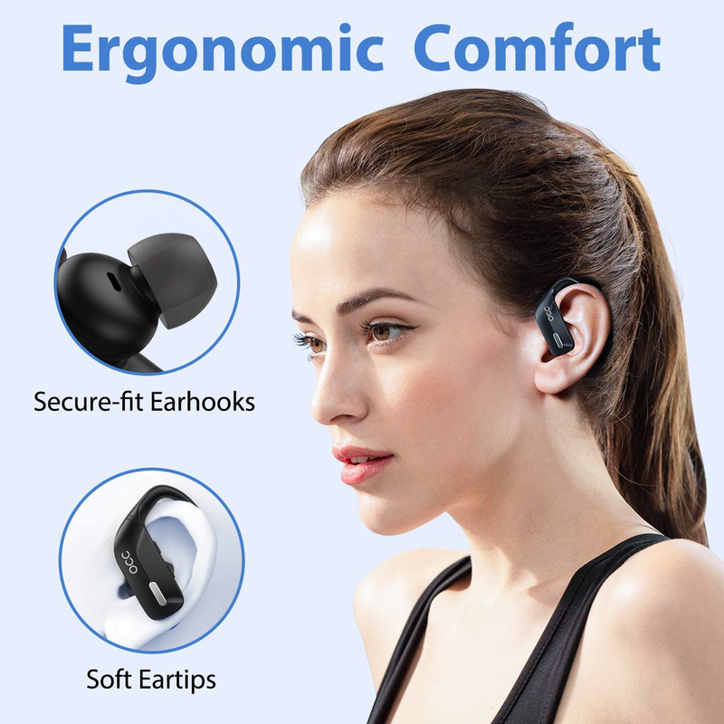 Wireless Earbuds Occiam Bluetooth Headphones 48H Play Back Earphones TWS Deep Bass in Ear Waterproof with Microphone LED Display for Sports Black Electronics > Audio > Audio Components > Headphones & Headsets > Headphones occiam   