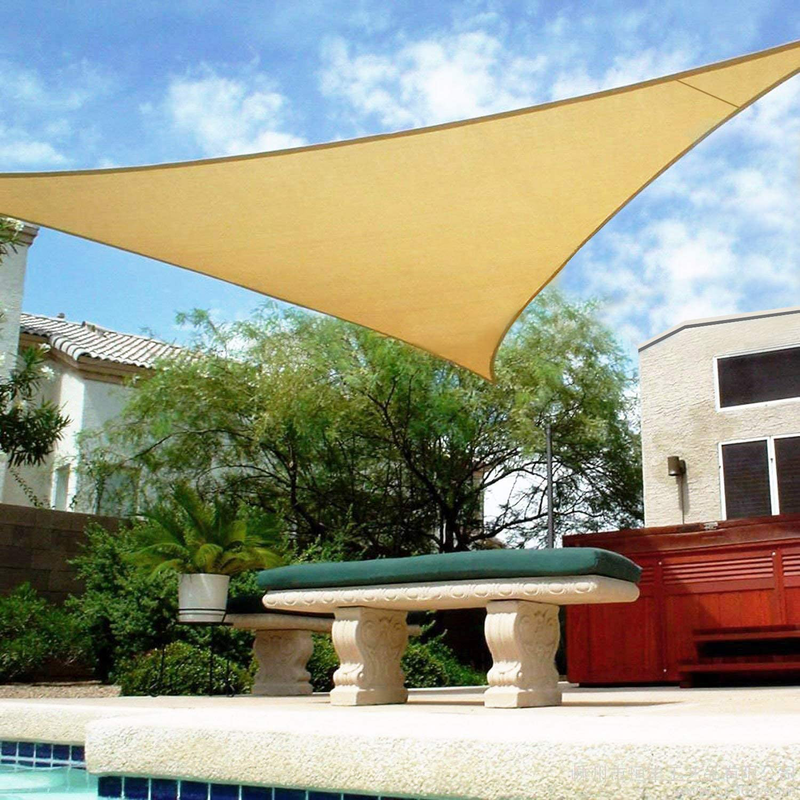 Shade&Beyond 15'x15'x21' Sun Shade Sail Triangle Sail Shade Canopy for Patio Lawn Garden Home & Garden > Lawn & Garden > Outdoor Living > Outdoor Umbrella & Sunshade Accessories Shade&Beyond Sand 16'x16'x16' 